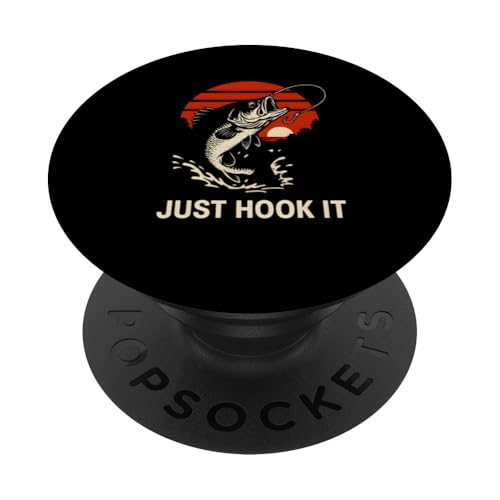Barschangeln Just Hook It Lustige Jungenrolle Cool Papa PopSockets Klebender PopGrip Barschangeln Just Hook It Lustige Jungenrolle Cool Papa PopSockets Klebender PopGrip von Cool Papa - Bass Fishing Gear