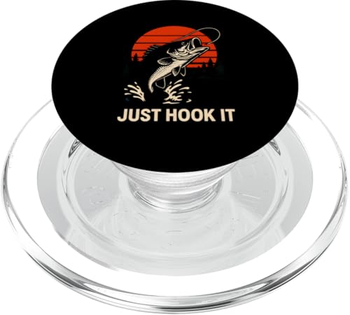 Barschangeln Just Hook It Lustige Jungenrolle Cool Papa PopSockets PopGrip für MagSafe Barschangeln Just Hook It Lustige Jungenrolle Cool Papa PopSockets PopGrip für MagSafe von Cool Papa - Bass Fishing Gear