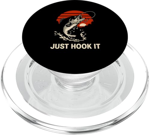 Barschangeln Just Hook It Lustige Jungenrolle Cool Papa PopSockets PopGrip für MagSafe Barschangeln Just Hook It Lustige Jungenrolle Cool Papa PopSockets PopGrip für MagSafe von Cool Papa - Bass Fishing Gear