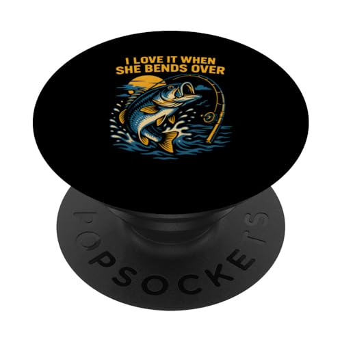 Love It When She Bends Over Funny Herren Big Mouth Bass Fishi PopSockets Klebender PopGrip Love It When She Bends Over Funny Herren Big Mouth Bass Fishi PopSockets Klebender PopGrip von Cool Papa - Bass Fishing Gear