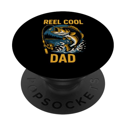Reel Cool Dad Funny Herren Vintage Big Mouth Bass Angeln PopSockets Klebender PopGrip Reel Cool Dad Funny Herren Vintage Big Mouth Bass Angeln PopSockets Klebender PopGrip von Cool Papa - Bass Fishing Gear