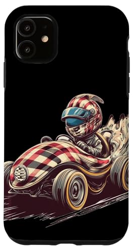 Cooles Rennfahrer im Rennfahrzeug Kostüm für Jungen und Mädchen Hülle für iPhone 11 Cooles Rennfahrer im Rennfahrzeug Kostüm für Jungen und Mädchen Hülle für iPhone 11 von Cool Racing