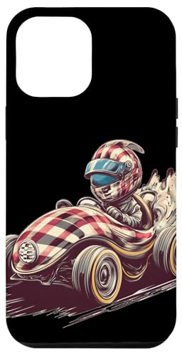 Cooles Rennfahrer im Rennfahrzeug Kostüm für Jungen und Mädchen Hülle für iPhone 12 Pro Max von Cool Racing