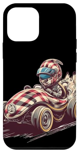 Cooles Rennfahrer im Rennfahrzeug Kostüm für Jungen und Mädchen Hülle für iPhone 12 mini von Cool Racing