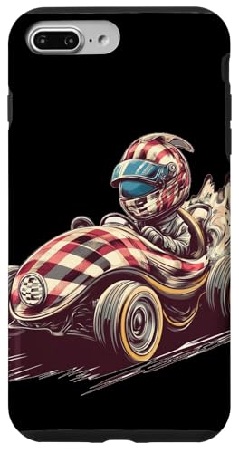 Cooles Rennfahrer im Rennfahrzeug Kostüm für Jungen und Mädchen Hülle für iPhone 7 Plus/8 Plus von Cool Racing