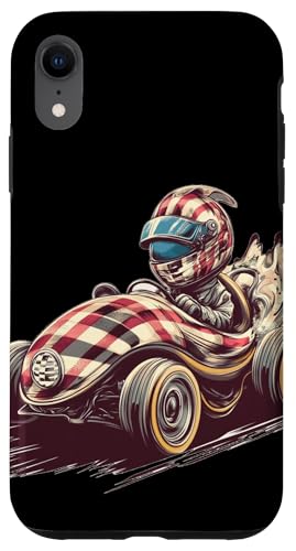 Cooles Rennfahrer im Rennfahrzeug Kostüm für Jungen und Mädchen Hülle für iPhone XR Cooles Rennfahrer im Rennfahrzeug Kostüm für Jungen und Mädchen Hülle für iPhone XR von Cool Racing