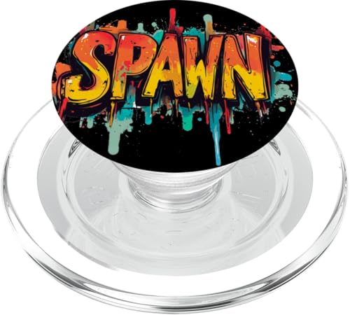Buntes Spiel Spawn Kostüm PopSockets PopGrip für MagSafe von Cool Spawn Outfit