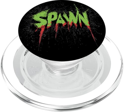 Lustiges grünes Spawn-Kostüm PopSockets PopGrip für MagSafe von Cool Spawn Outfit