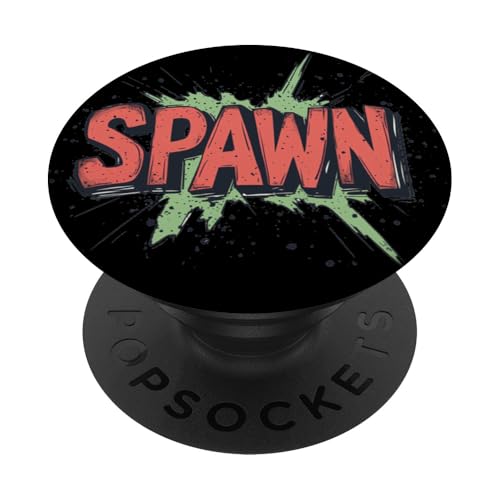 Motto: Hübsches Spawn-Emblem PopSockets Klebender PopGrip von Cool Spawn Outfit