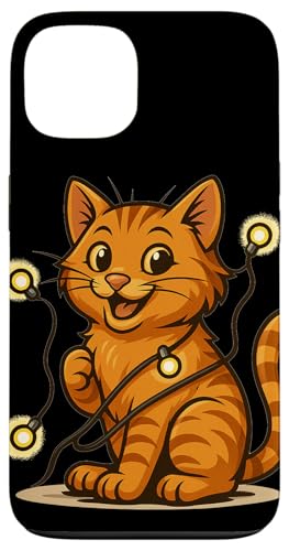 Lustige Katze mit Lichterkette Kostüm Hülle für iPhone 13 Lustige Katze mit Lichterkette Kostüm Hülle für iPhone 13 von Cool String Lights