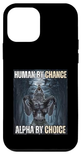 Human By Chance Alpha by Choice Cooles lustiges Alpha-Wolf-Meme Hülle für iPhone 12 mini Human By Chance Alpha by Choice Cooles lustiges Alpha-Wolf-Meme Hülle für iPhone 12 mini von Cool Tees