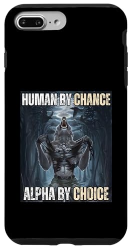 Human By Chance Alpha by Choice Cooles lustiges Alpha-Wolf-Meme Hülle für iPhone 7 Plus/8 Plus Human By Chance Alpha by Choice Cooles lustiges Alpha-Wolf-Meme Hülle für iPhone 7 Plus/8 Plus von Cool Tees
