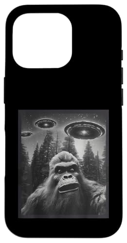 Lustiges Grafik-T-Shirt für Männer und Frauen, Bigfoot Sasquatch Alien Hülle für iPhone 16 Pro Lustiges Grafik-T-Shirt für Männer und Frauen, Bigfoot Sasquatch Alien Hülle für iPhone 16 Pro von Cool Tees