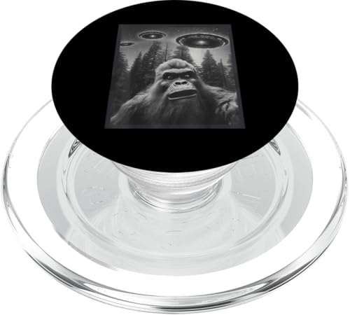 Lustiges Grafik-T-Shirt für Männer und Frauen, Bigfoot Sasquatch Alien PopSockets PopGrip für MagSafe Lustiges Grafik-T-Shirt für Männer und Frauen, Bigfoot Sasquatch Alien PopSockets PopGrip für MagSafe von Cool Tees