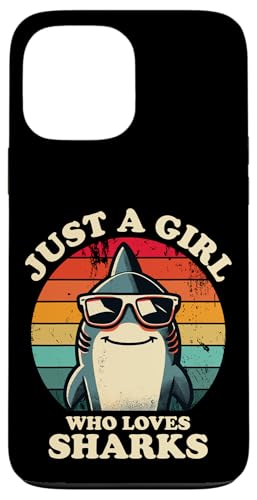 Nur ein Mädchen, das Haie liebt Lustiger Retro-Kinder-Hailiebhaber Hülle für iPhone 13 Pro Max Nur ein Mädchen, das Haie liebt Lustiger Retro-Kinder-Hailiebhaber Hülle für iPhone 13 Pro Max von Cool Tees