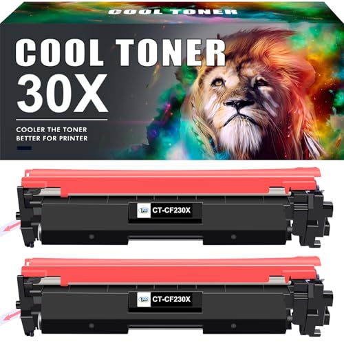 30X 2er-Pack Kompatibel Tonerkartusche für HP 30X CF230X Toner 30A CF230A für Drucker Laserjet Pro MFP M227fdw M203dw M203dn M203d M227fdn M227sdn M227d M227 M203 Schwarz 30X 2er-Pack Kompatibel Tonerkartusche für HP 30X CF230X Toner 30A CF230A für Drucker Laserjet Pro MFP M227fdw M203dw M203dn M203d M227fdn M227sdn M227d M227 M203 Schwarz von Cool Toner