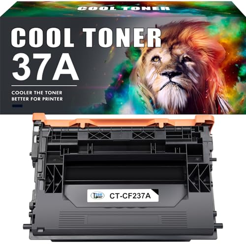 37A CF237A Schwarz Toner Kompatibel für HP 37A CF237A Laserjet Enterprise M607n M607dn M608dn M608n M608x M609dn M609x MFP M632h M632fht M631z M633fh M631dn M631h M632z M633z (1er-Pack) von Cool Toner
