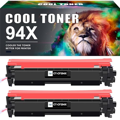 Cool Toner Kompatibel Tonerkartusche als Ersatz für HP 94X 94A CF294X CF294A Laserjet Pro MFP M148dw M148fdw M149fdw M118dw M148 M149 M118 (Schwarz, 2er-Pack) von Cool Toner