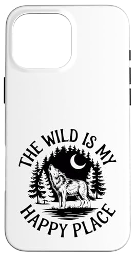 Heulen Sie laut Live Proud Wolf Hülle für iPhone 16 Pro Max von Cool Wolf Art