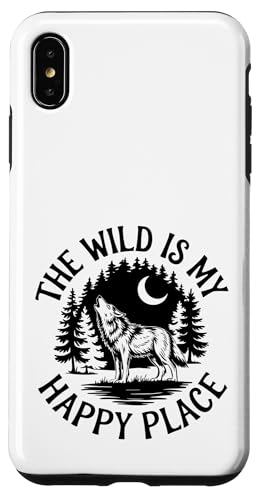 Heulen Sie laut Live Proud Wolf Hülle für iPhone XS Max von Cool Wolf Art