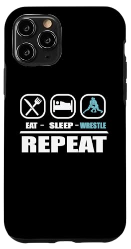 Cute Eat Sleep Wrestle Repeat Cool Wrestling Herren Damen Jungen Hülle für iPhone 11 Pro Cute Eat Sleep Wrestle Repeat Cool Wrestling Herren Damen Jungen Hülle für iPhone 11 Pro von Cool Wrestling Men Women Boys Design