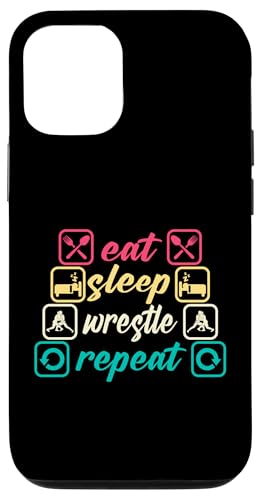 Cute Eat Sleep Wrestle Repeat Cool Wrestling Herren Damen Jungen Hülle für iPhone 12/12 Pro Cute Eat Sleep Wrestle Repeat Cool Wrestling Herren Damen Jungen Hülle für iPhone 12/12 Pro von Cool Wrestling Men Women Boys Design