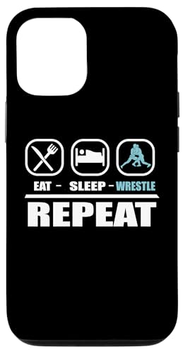 Cute Eat Sleep Wrestle Repeat Cool Wrestling Herren Damen Jungen Hülle für iPhone 12/12 Pro Cute Eat Sleep Wrestle Repeat Cool Wrestling Herren Damen Jungen Hülle für iPhone 12/12 Pro von Cool Wrestling Men Women Boys Design