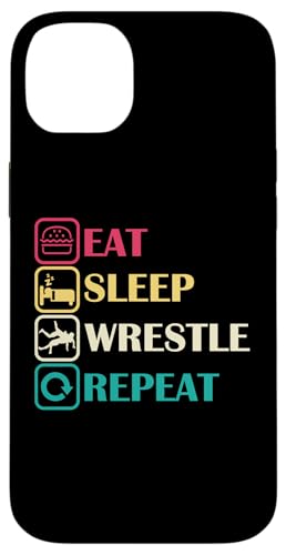 Cute Eat Sleep Wrestle Repeat Cool Wrestling Herren Damen Jungen Hülle für iPhone 14 Plus Cute Eat Sleep Wrestle Repeat Cool Wrestling Herren Damen Jungen Hülle für iPhone 14 Plus von Cool Wrestling Men Women Boys Design