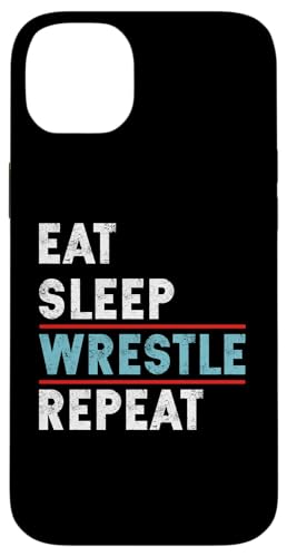 Cute Eat Sleep Wrestle Repeat Cool Wrestling Herren Damen Jungen Hülle für iPhone 14 Plus Cute Eat Sleep Wrestle Repeat Cool Wrestling Herren Damen Jungen Hülle für iPhone 14 Plus von Cool Wrestling Men Women Boys Design