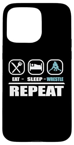 Cute Eat Sleep Wrestle Repeat Cool Wrestling Herren Damen Jungen Hülle für iPhone 15 Pro Max Cute Eat Sleep Wrestle Repeat Cool Wrestling Herren Damen Jungen Hülle für iPhone 15 Pro Max von Cool Wrestling Men Women Boys Design