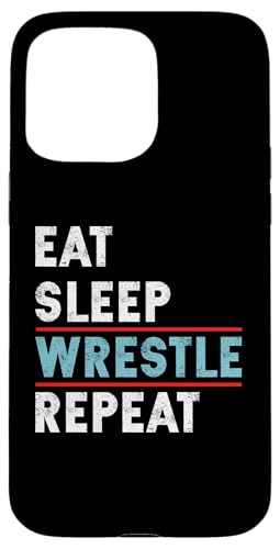 Cute Eat Sleep Wrestle Repeat Cool Wrestling Herren Damen Jungen Hülle für iPhone 15 Pro Max Cute Eat Sleep Wrestle Repeat Cool Wrestling Herren Damen Jungen Hülle für iPhone 15 Pro Max von Cool Wrestling Men Women Boys Design