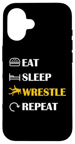 Cute Eat Sleep Wrestle Repeat Cool Wrestling Herren Damen Jungen Hülle für iPhone 16 Cute Eat Sleep Wrestle Repeat Cool Wrestling Herren Damen Jungen Hülle für iPhone 16 von Cool Wrestling Men Women Boys Design