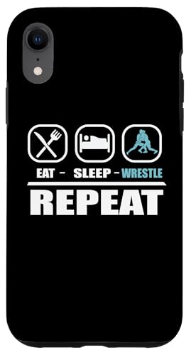 Cute Eat Sleep Wrestle Repeat Cool Wrestling Herren Damen Jungen Hülle für iPhone XR Cute Eat Sleep Wrestle Repeat Cool Wrestling Herren Damen Jungen Hülle für iPhone XR von Cool Wrestling Men Women Boys Design