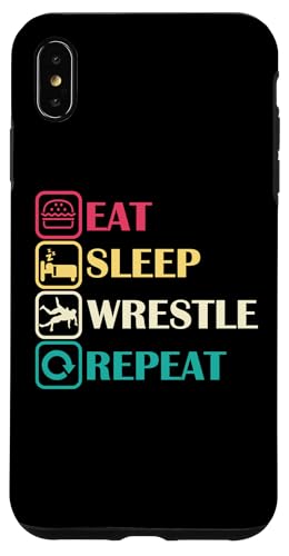 Cute Eat Sleep Wrestle Repeat Cool Wrestling Herren Damen Jungen Hülle für iPhone XS Max Cute Eat Sleep Wrestle Repeat Cool Wrestling Herren Damen Jungen Hülle für iPhone XS Max von Cool Wrestling Men Women Boys Design