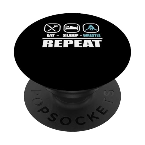 Cute Eat Sleep Wrestle Repeat Cool Wrestling Herren Damen Jungen PopSockets Klebender PopGrip Cute Eat Sleep Wrestle Repeat Cool Wrestling Herren Damen Jungen PopSockets Klebender PopGrip von Cool Wrestling Men Women Boys Design