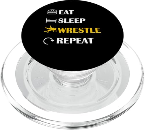 Cute Eat Sleep Wrestle Repeat Cool Wrestling Herren Damen Jungen PopSockets PopGrip für MagSafe Cute Eat Sleep Wrestle Repeat Cool Wrestling Herren Damen Jungen PopSockets PopGrip für MagSafe von Cool Wrestling Men Women Boys Design