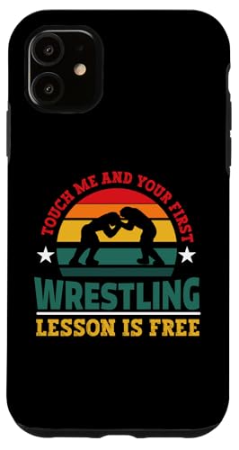 Touch Me And Your First Wrestling Lektion Cool Wrestling Men Hülle für iPhone 11 Touch Me And Your First Wrestling Lektion Cool Wrestling Men Hülle für iPhone 11 von Cool Wrestling Men Women Boys Design