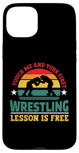 Touch Me And Your First Wrestling Lektion Cool Wrestling Men Hülle für iPhone 15 Plus Touch Me And Your First Wrestling Lektion Cool Wrestling Men Hülle für iPhone 15 Plus von Cool Wrestling Men Women Boys Design