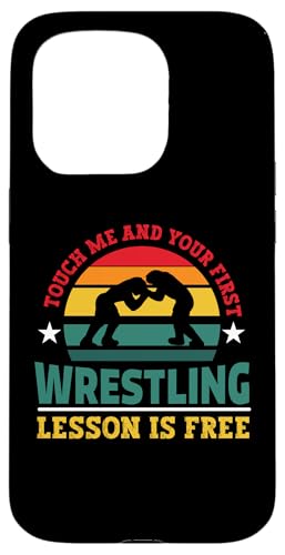 Touch Me And Your First Wrestling Lektion Cool Wrestling Men Hülle für iPhone 15 Pro Touch Me And Your First Wrestling Lektion Cool Wrestling Men Hülle für iPhone 15 Pro von Cool Wrestling Men Women Boys Design