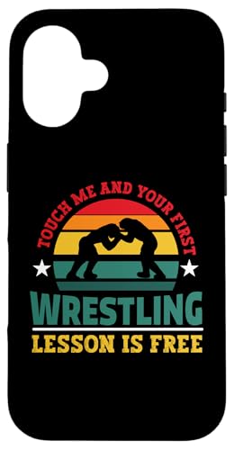 Touch Me And Your First Wrestling Lektion Cool Wrestling Men Hülle für iPhone 16 Touch Me And Your First Wrestling Lektion Cool Wrestling Men Hülle für iPhone 16 von Cool Wrestling Men Women Boys Design