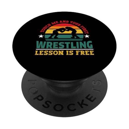 Touch Me And Your First Wrestling Lektion Cool Wrestling Men PopSockets Klebender PopGrip Touch Me And Your First Wrestling Lektion Cool Wrestling Men PopSockets Klebender PopGrip von Cool Wrestling Men Women Boys Design