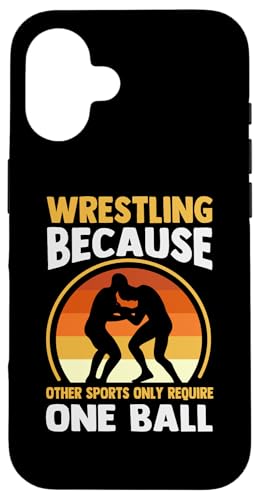 Wrestling Because Other Sports Only Cool Wrestling Herren Jungs Hülle für iPhone 16 Wrestling Because Other Sports Only Cool Wrestling Herren Jungs Hülle für iPhone 16 von Cool Wrestling Men Women Boys Design