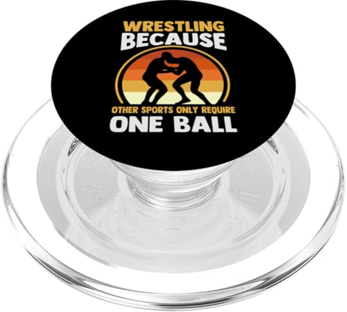 Wrestling Because Other Sports Only Cool Wrestling Herren Jungs PopSockets PopGrip für MagSafe Wrestling Because Other Sports Only Cool Wrestling Herren Jungs PopSockets PopGrip für MagSafe von Cool Wrestling Men Women Boys Design