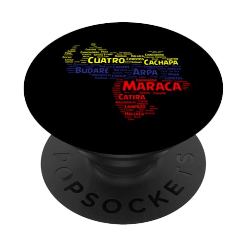 Cool venezuelan outfit map tricolor venezuela Flag PopSockets Klebender PopGrip von Cool venezuelan outfit Franela Venezolana