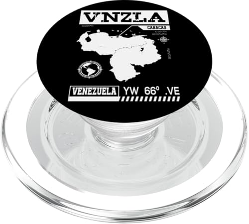 Cool venezuelan outfit tactical map of Caracas, Venezuela PopSockets PopGrip für MagSafe von Cool venezuelan outfit Franela Venezolana