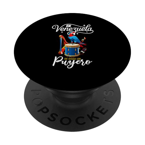 Franela Venezolana En Venezuela se goza un puyero PopSockets Klebender PopGrip von Cool venezuelan outfit Franela Venezolana