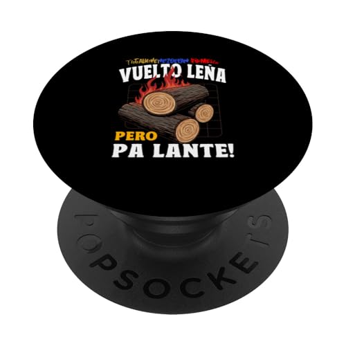 Franela Venezolana Vuelto leña, pero PA-lante PopSockets Klebender PopGrip von Cool venezuelan outfit Franela Venezolana