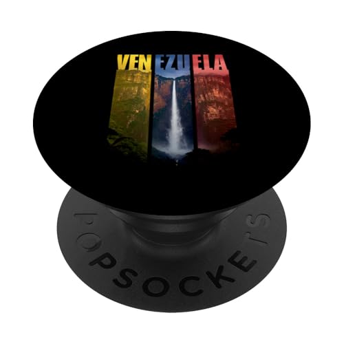 Salto del Angel inside the Venezuela Flag Franela Venezolana PopSockets Klebender PopGrip von Cool venezuelan outfit Franela Venezolana
