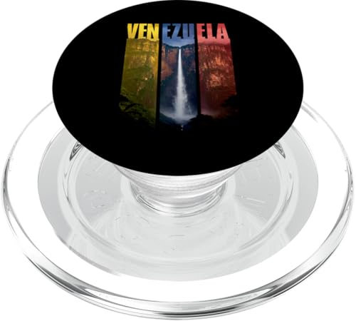 Salto del Angel inside the Venezuela Flag Franela Venezolana PopSockets PopGrip für MagSafe von Cool venezuelan outfit Franela Venezolana