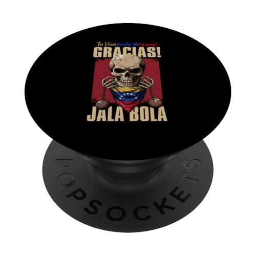 Talk Venezuelan Gracias, jala bola Cool venezuelan outfit PopSockets Klebender PopGrip von Cool venezuelan outfit Franela Venezolana